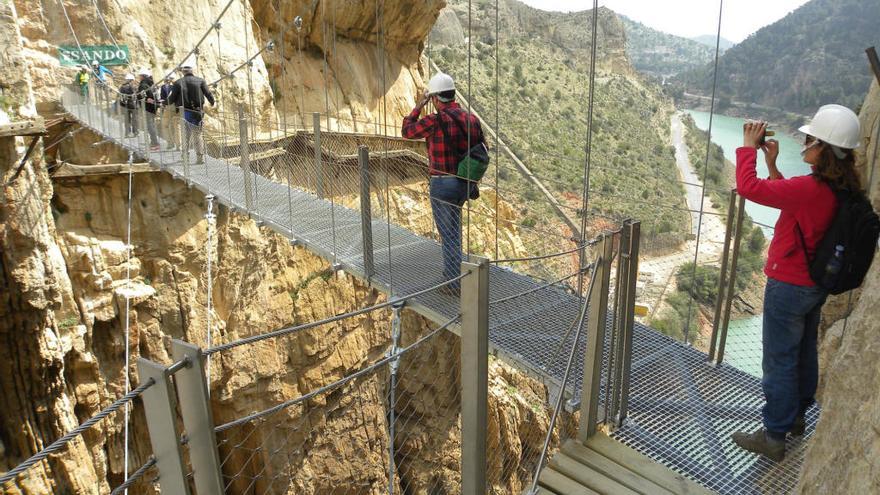 Una imagen del Caminito del Rey.