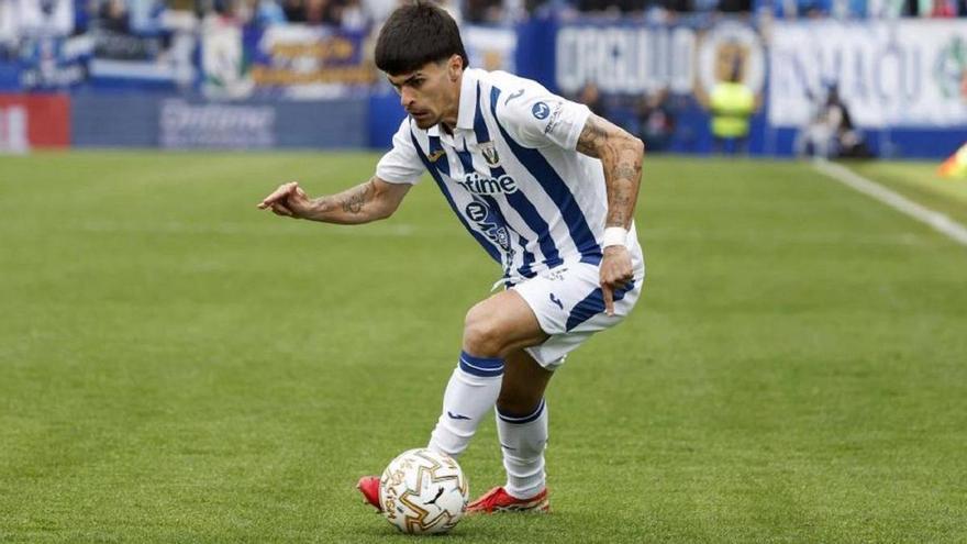 Juan Cruz regresa a La Rosaleda tras su despertar con el Leganés
