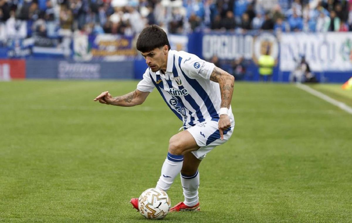 Juan Cruz, ahora en el Leganés, se formó en el Málaga CF.