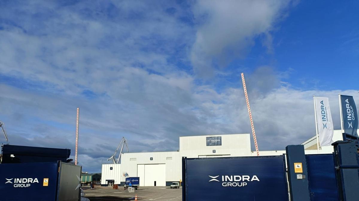 Instalaciones de Indra en Asturias.