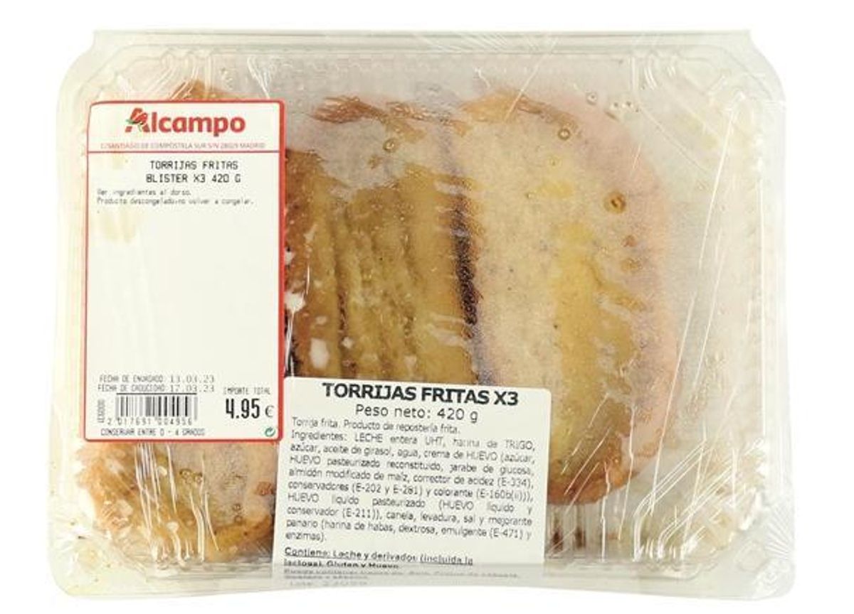 torrijas alcampo