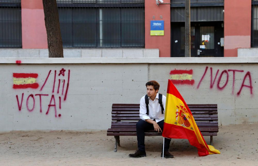 Manifestación en Barcelona por la unidad de España