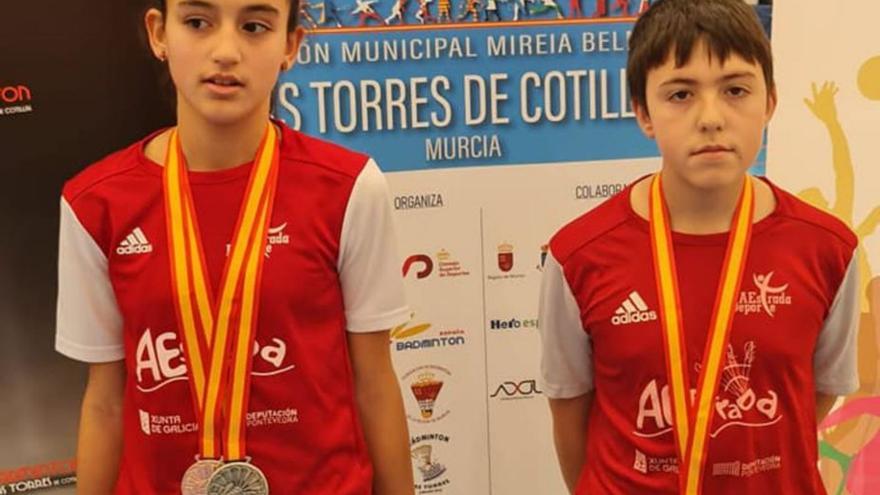 El CB A Estrada gana dos medallas en el Nacional de Murcia