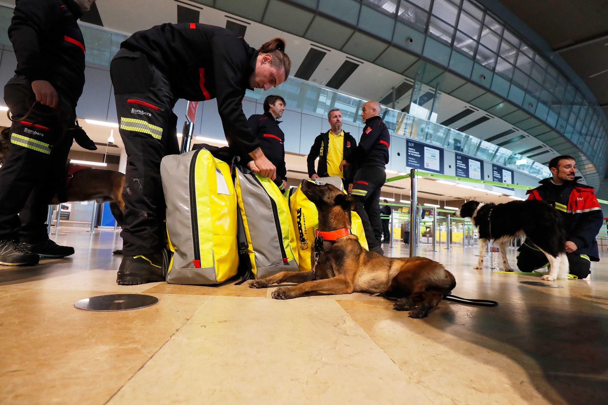 Nueve bomberos de Alicante viajan a Turquía para Ayudar en las tareas de rescate