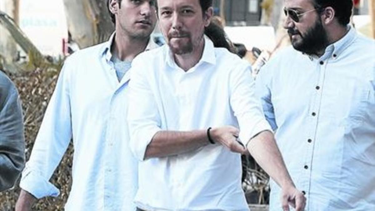 Pablo Iglesias 8 El líder de Podemos, en Madrid el 14 de junio.