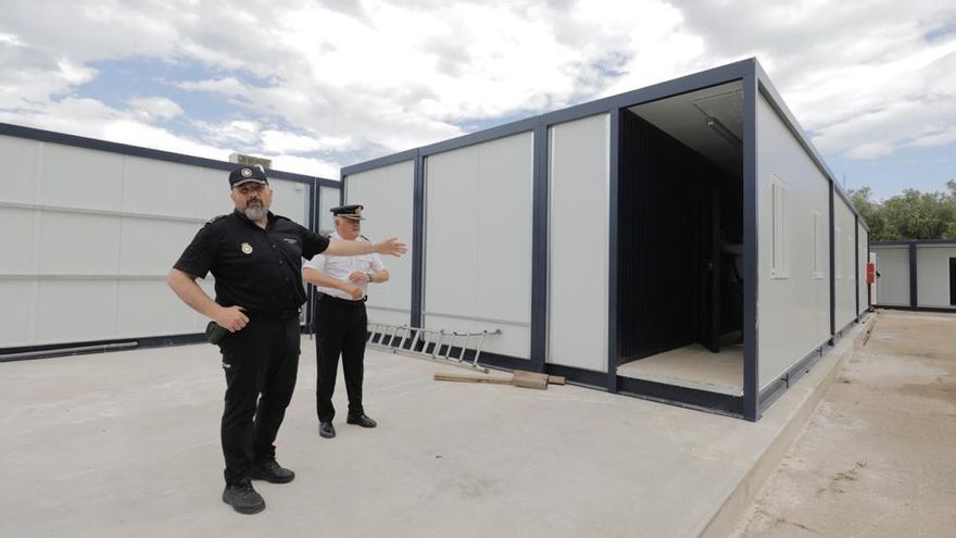 Así están quedando las instalaciones de Son Tous para la custodia temporal de los migrantes irregulares