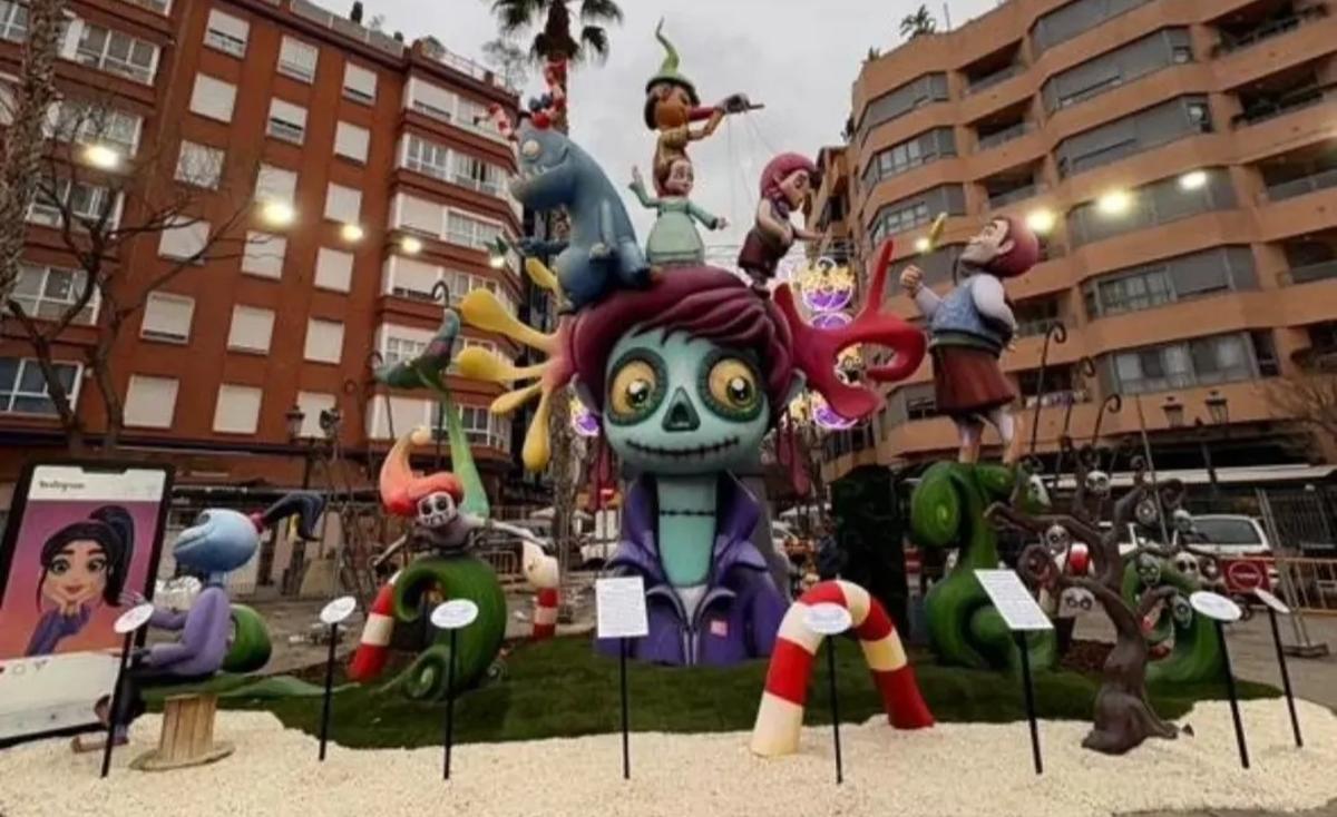 Falla Sancho Tello, de J de Juanes, del pasado año