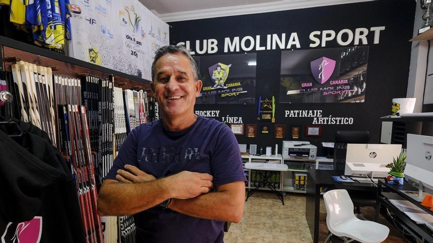 "No solo conocen fuera al Molina Sport, sino que saben que está en el barrio de Schamann": Alejandro Molina, presidente del club de hockey