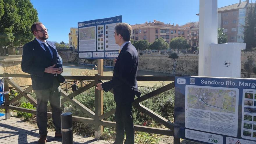 Murcia logra su segunda bandera de Sendero Azul por el paseo fluvial Río Segura-Contraparada