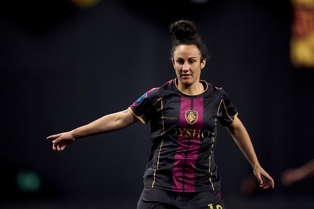 Alba Mellado, en Ultimate Móstoles