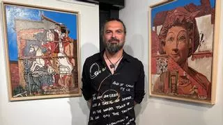 Carlos Adeva expone dos pinturas en una muestra colectiva en una galería de París