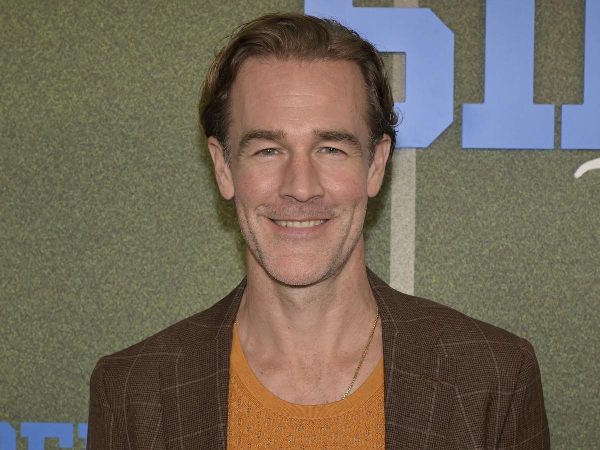 El actor James Van Der Beek, en una imagen de 2024.
