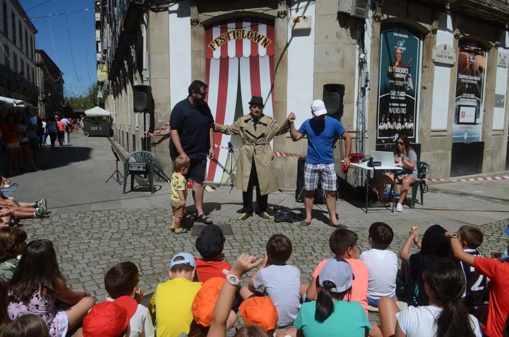 Alberto San Juan clausura la edición más multitudinaria del "Festiclown". // Noe Parga