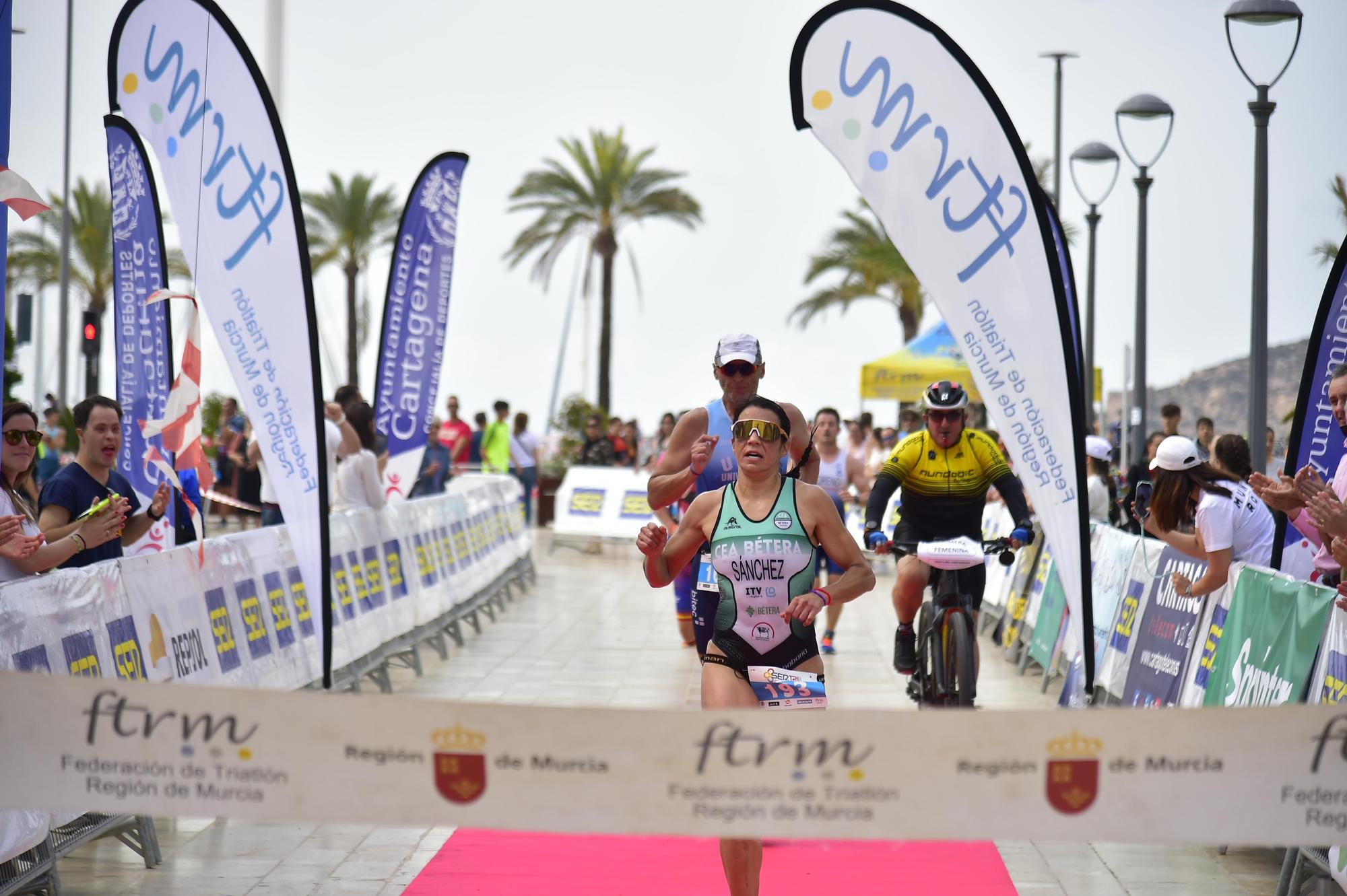 Las mejores fotos del Triatlón Ciudad de Cartagena 2023.