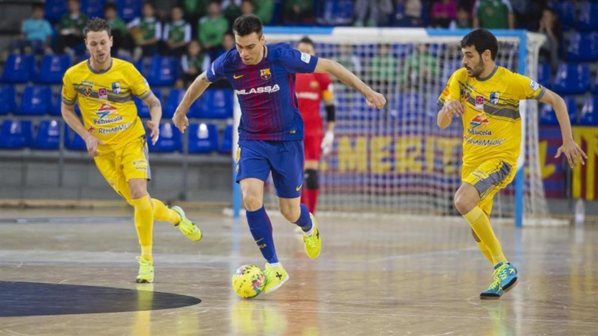 Sergio Lozano aporta cada vez más al Barça Lassa