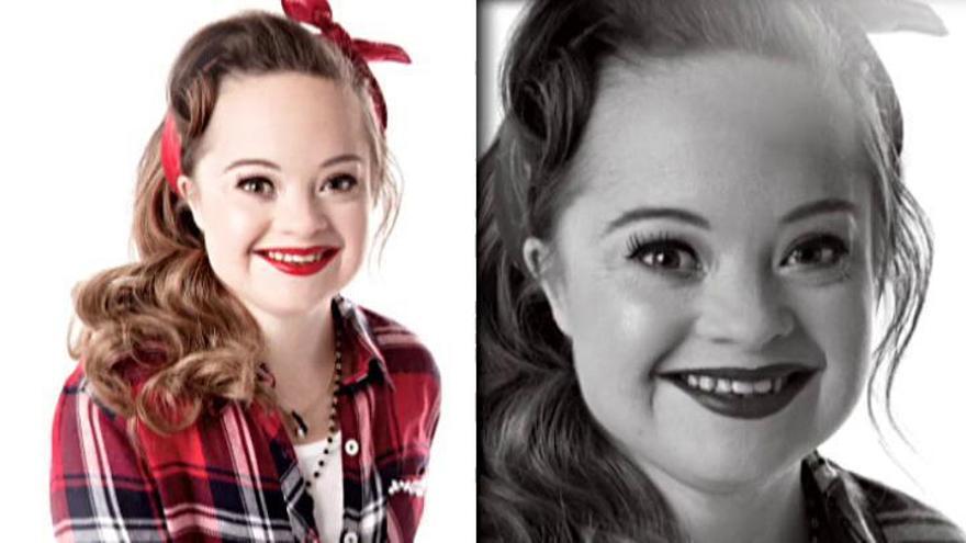 Katie Meade, la primera modelo con síndrome de Down