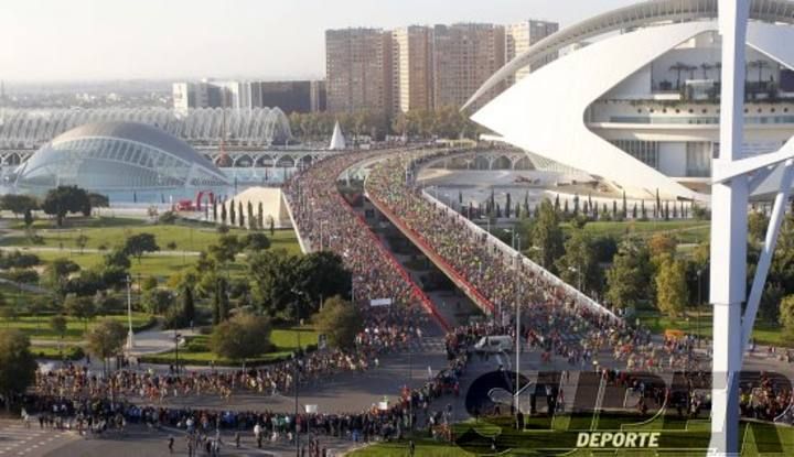 Las mejores imágenes del Maratón Valencia Trinidad Alfonso 2015