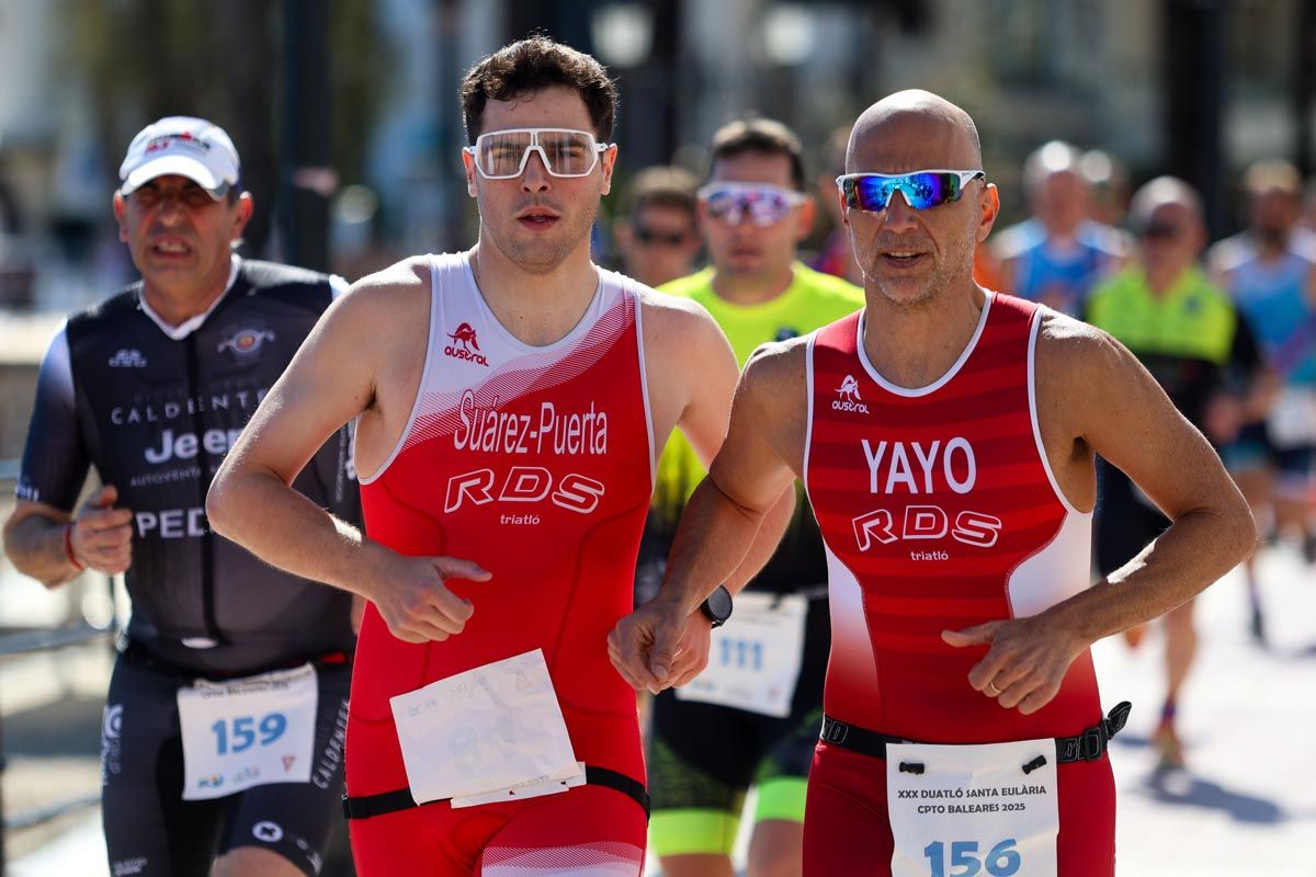 Todas las imágenes del duatlón de Santa Eulària