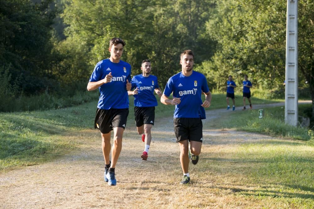 Entrenamiento del Real Oviedo