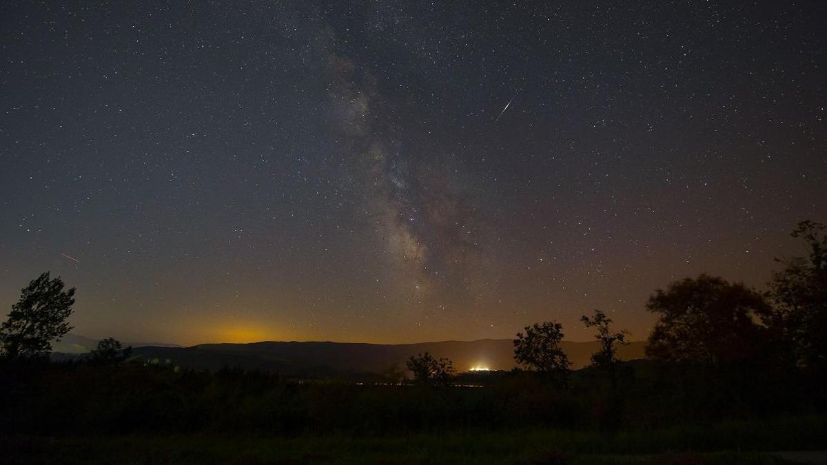 Les llàgrimes de Sant Llorenç en una nit de cel clar