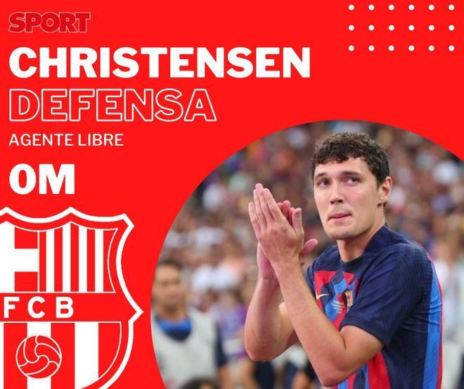 Christensen llegó como agente libre procedente del Chelsea