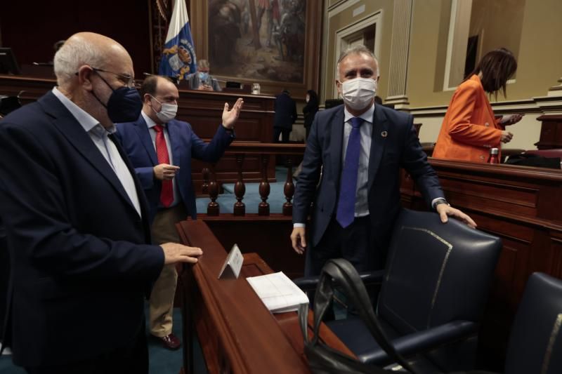 Pleno del Parlamento de Canarias, 21/12/2021