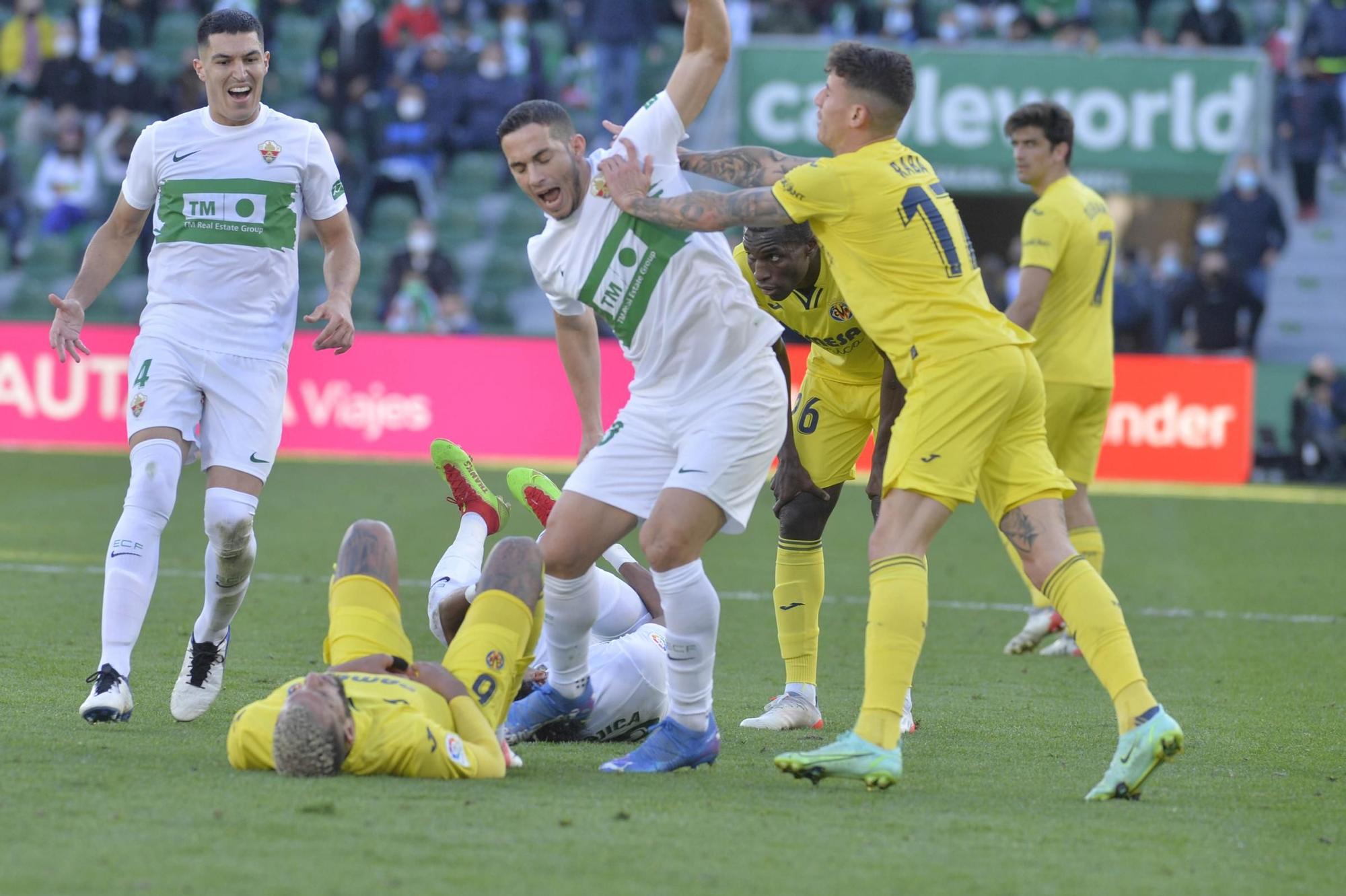 Las imágenes del Elche CF - Villarreal CF