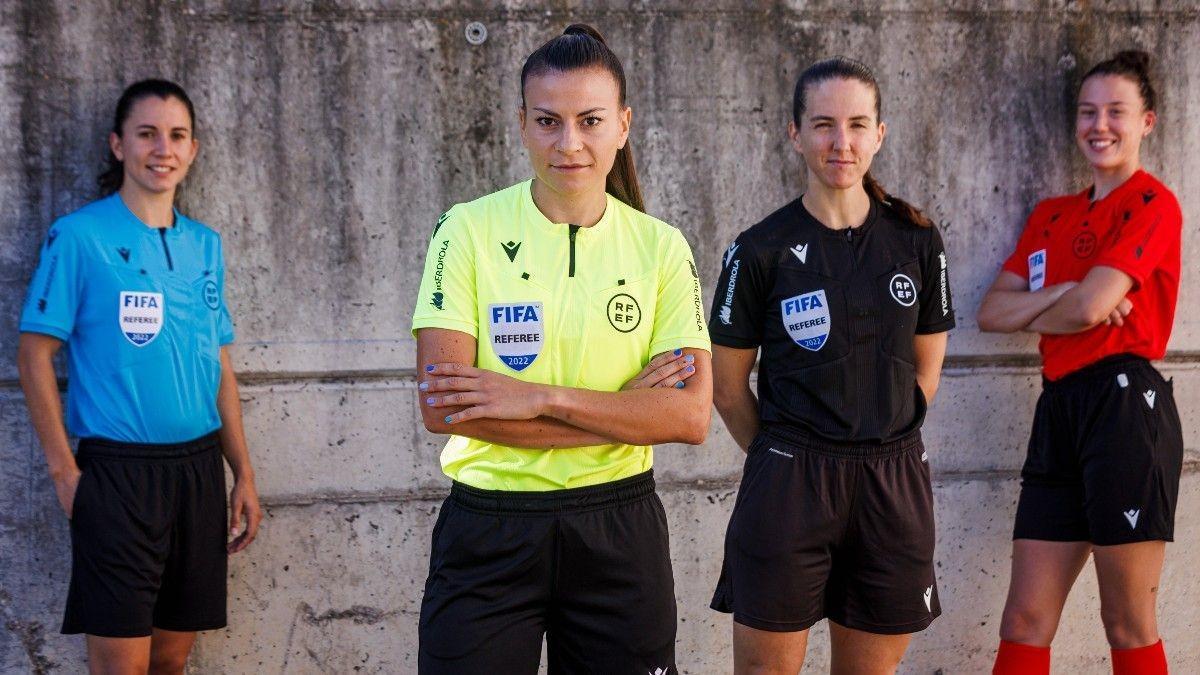 Árbitras de Primera División Femenina, en una foto de archivo | RFEF