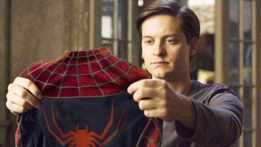 Tobey Maguire en &#039;Spider-Man&#039;.