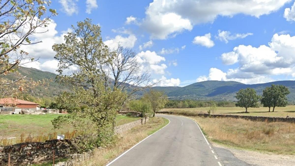 Carretera donde se ha producido el accidente, en una imagen de archivo