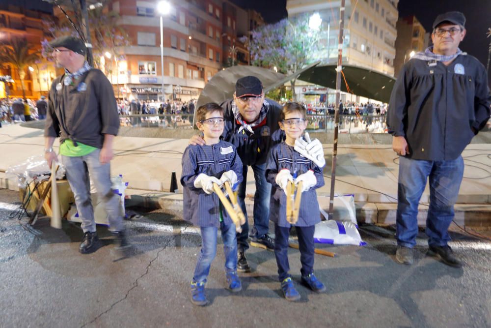 Instante de la Passejà de Sant Onofre celebrada el sábado por la noche en Quart de Poblet.