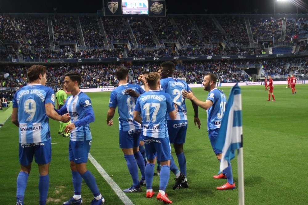 El Málaga se adelantó, perdonó y desapareció en una segunda mitad donde vio como el Osasuna remontaba para llevarse el choque