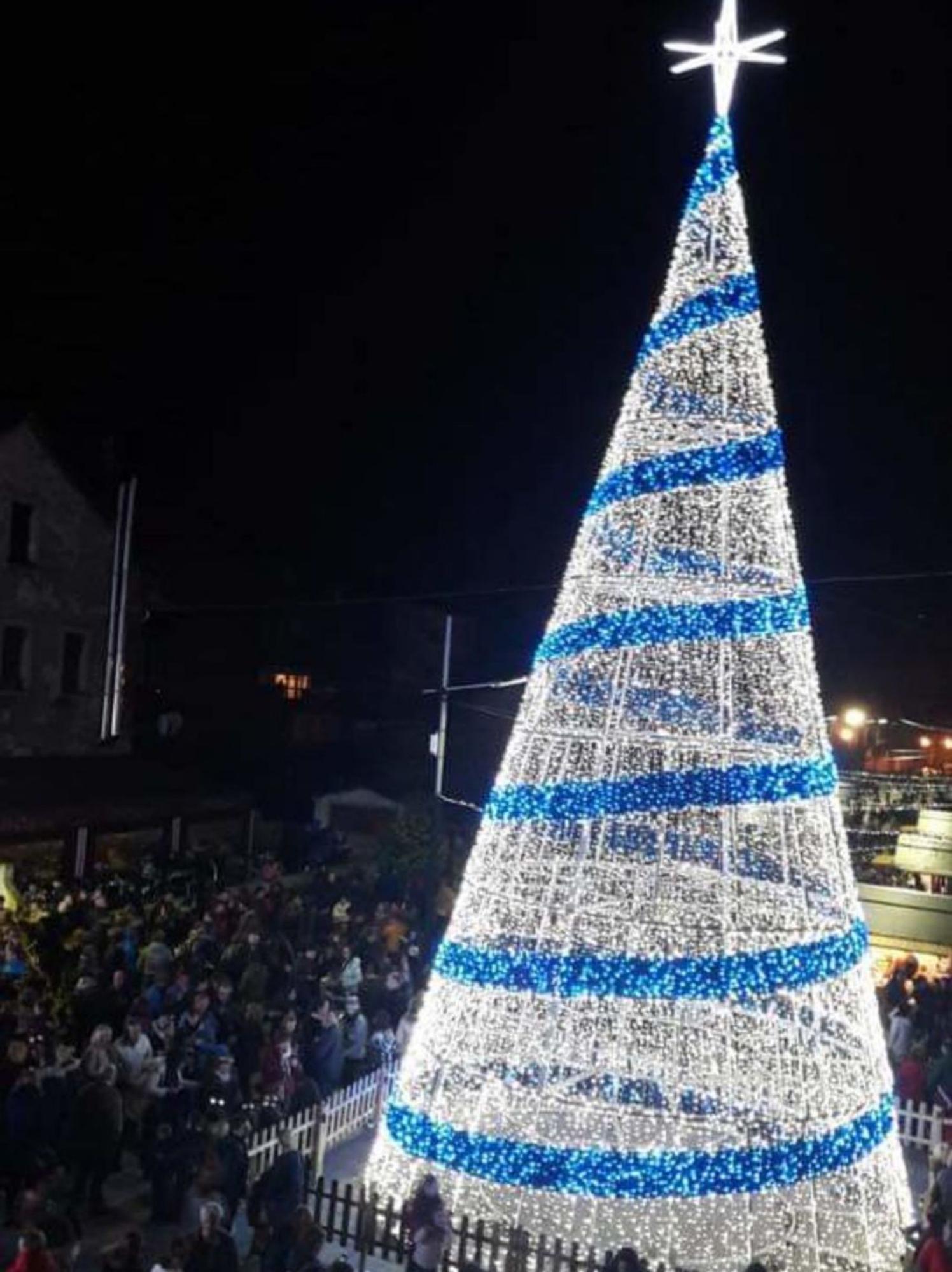 Alumbrado navideño de Laviana