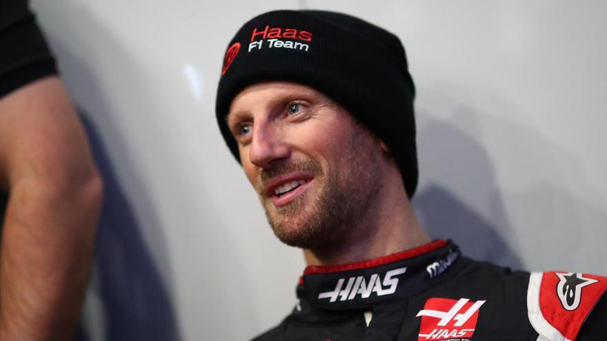 Grosjean recibe el alta hospitalaria