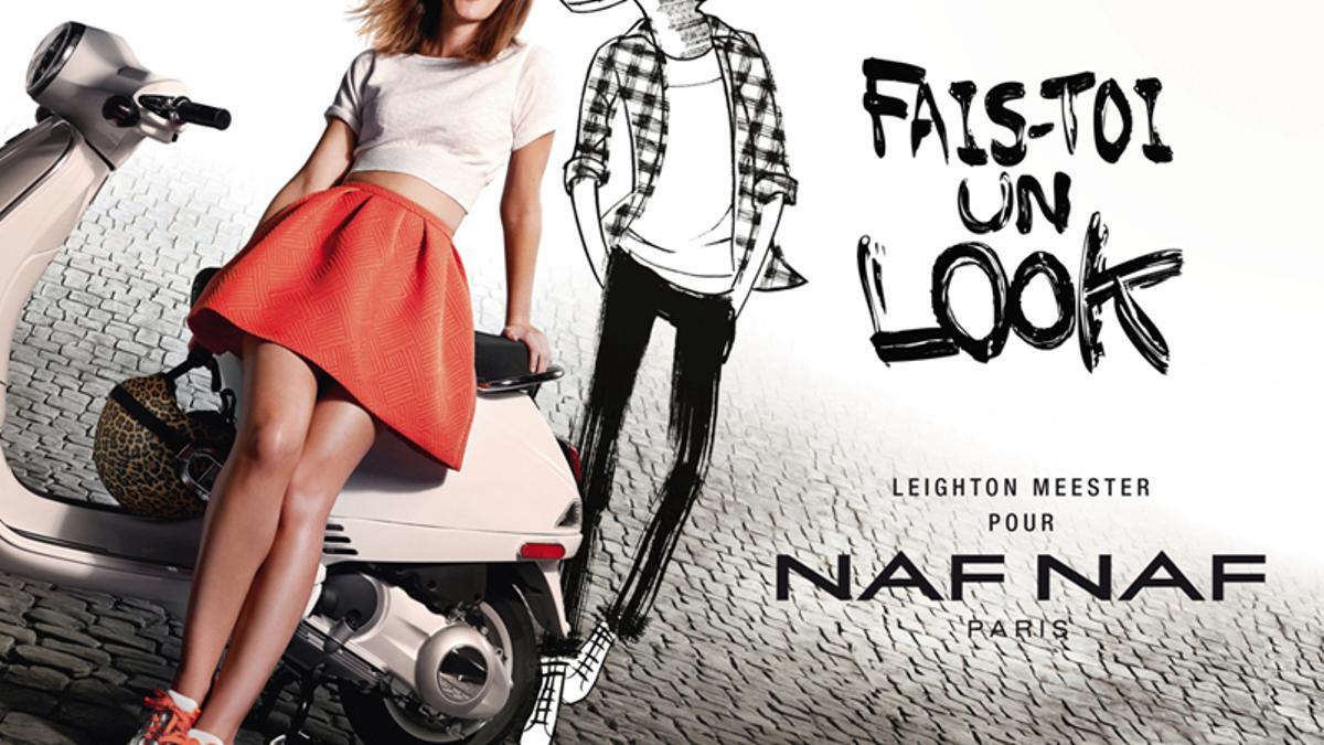 Leighton Meester para Naf Naf