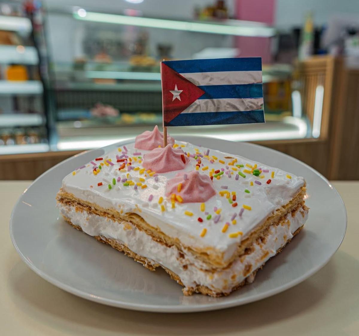 Milhoja cubano "señorita"