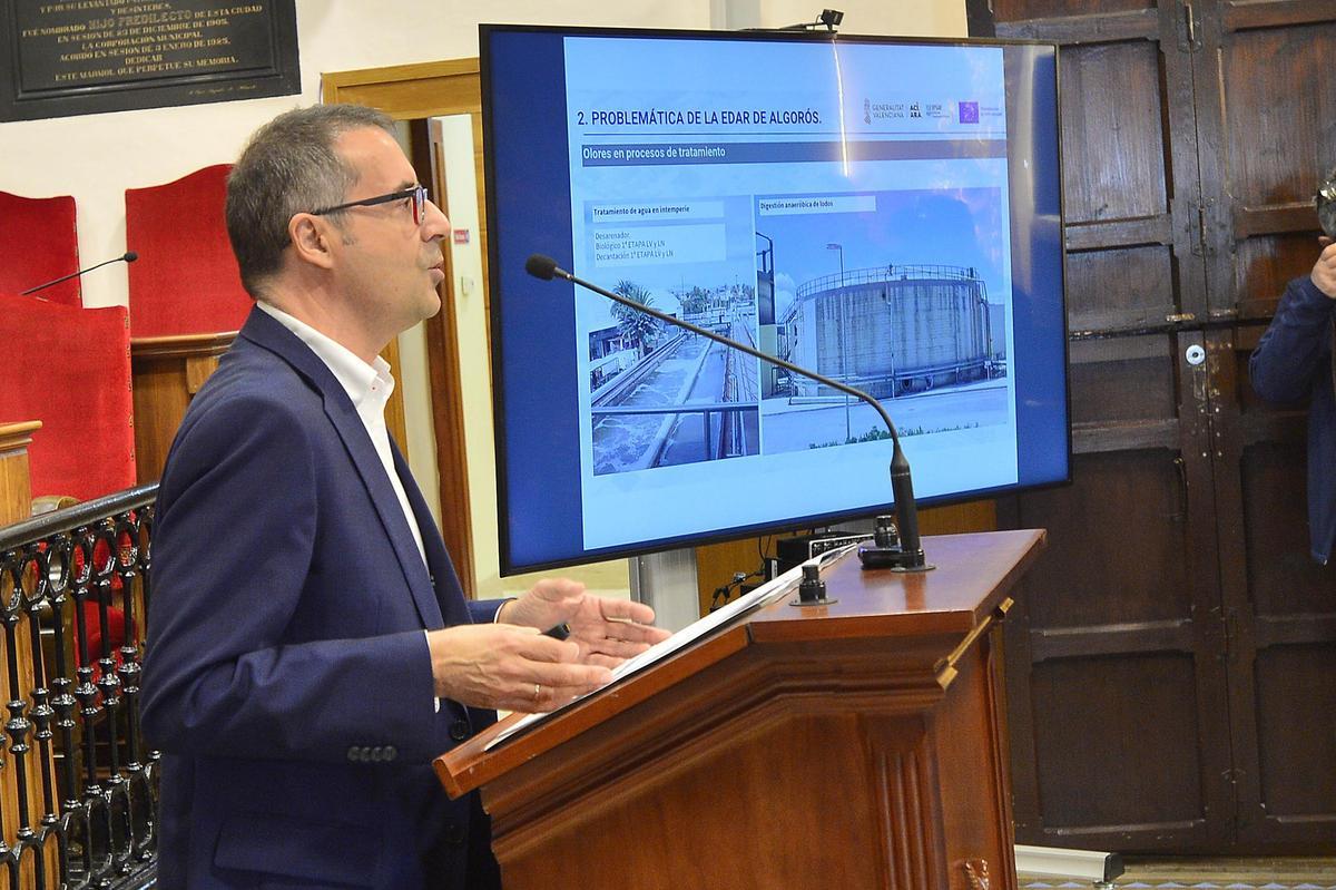 Presentación técnica, este viernes, del proyecto de la depuradora de Algorós en Elche