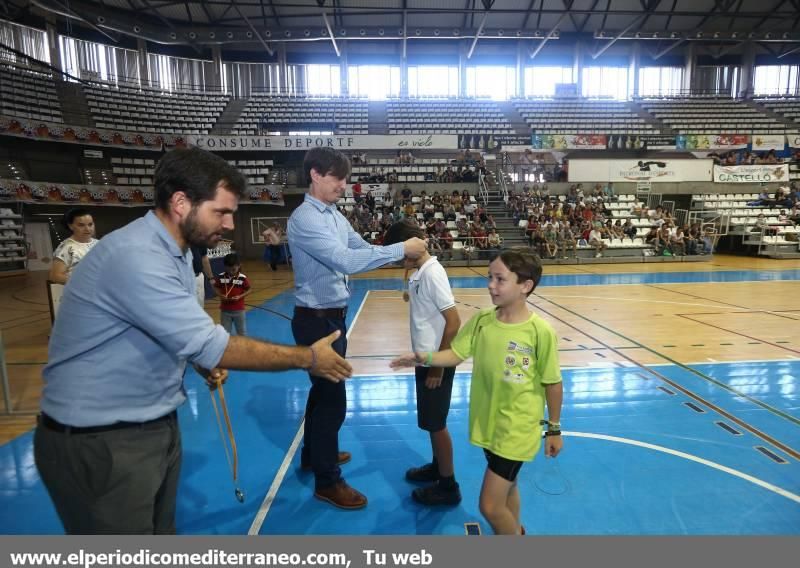 Lliurament de trofeus de los XXXVII Jocs Esportius de Castelló