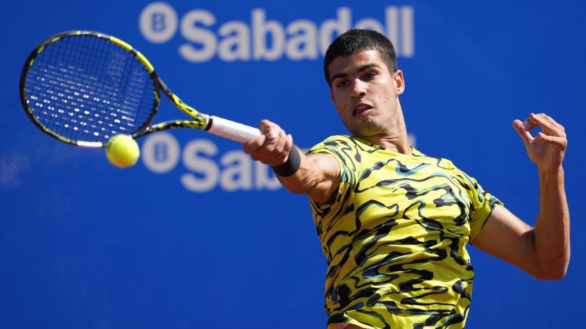 Carlos Alcaraz llegará a la competencia como el número 1 de ATP