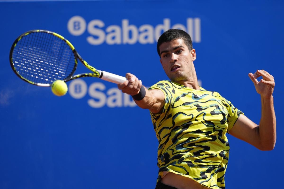 Carlos Alcaraz llegará a la competencia como el número 1 de ATP