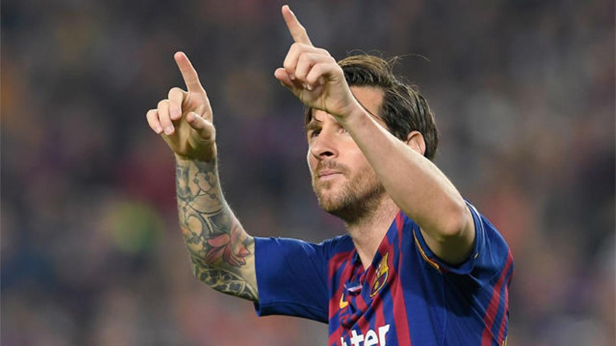 Messi volvió a anotar un golazo marca de la casa