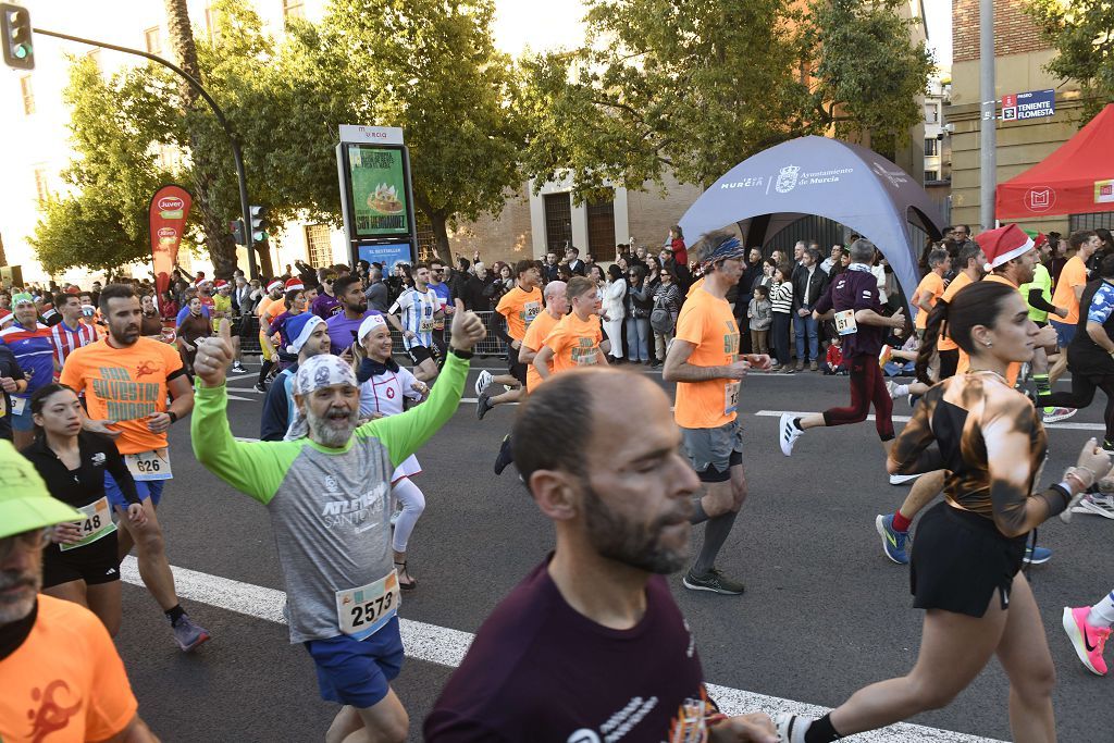 La San Silvestre 2025 en Murcia, en fotografías