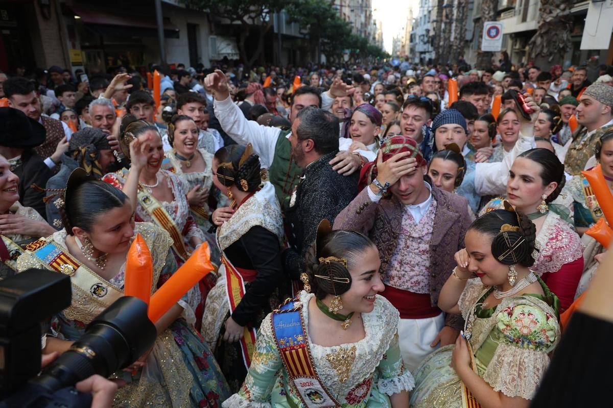 La alegría y la emoción se desbordaron entre los integrantes de Plaza Rodrigo.