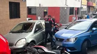 Detenido en Gran Canaria con 120 gramos de droga tras huir de un control en moto y chocar contra tres vehículos