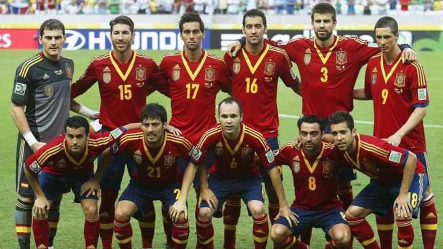 Los jugadores de la selección española cuidan al detalle su alimentación.