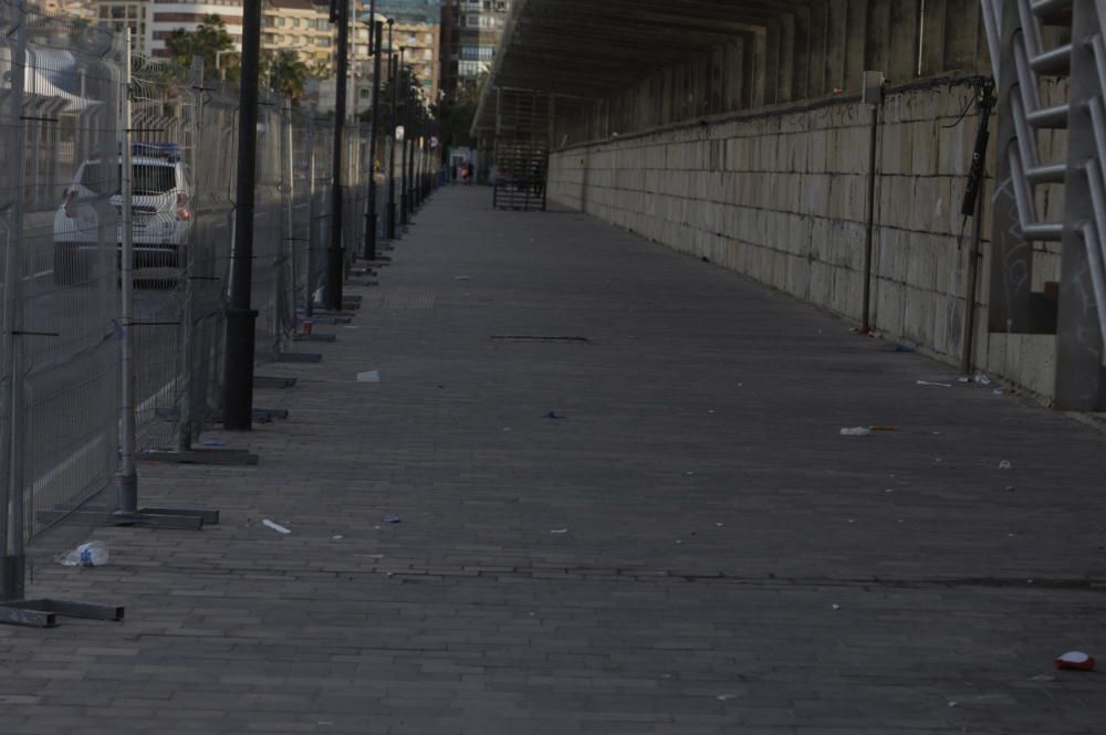 El puerto amanece sin rastro de suciedad tras el Spring Festival