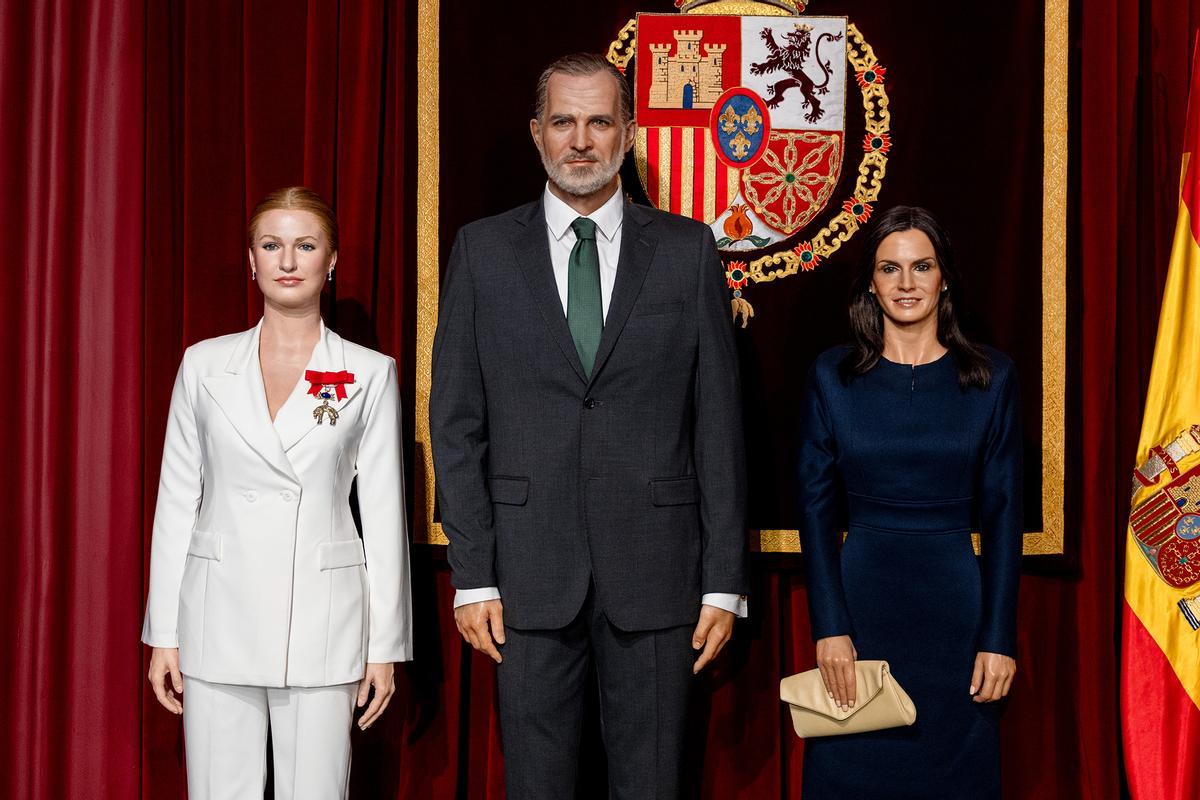 La figura de la princesa Leonor se estrena en el Museo de Cera de Madrid