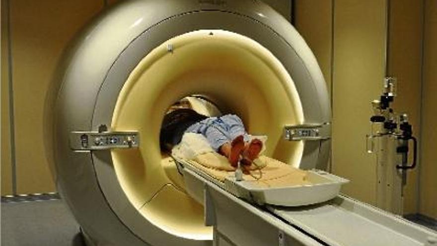 El nou aparell del servei de Radiologia de l&#039;hospital Josep Trueta de Girona.