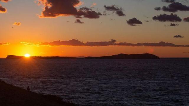 La puesta de sol desde Hostal La Torre. | IMAM COMUNICACIÓN