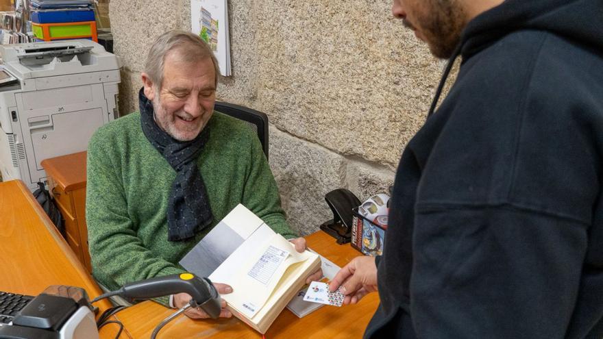 Más de un millar de usuarios activos de la Biblioteca de Tui se llevaron prestados libros en 2023. |   // D.P.